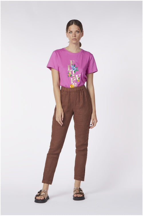 PANTALONE CHINO VITA ELASTICATA