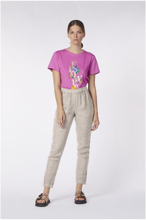 PANTALONE CHINO VITA ELASTICATA