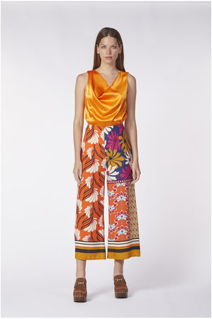 PANTALONE PALAZZO STAMPATO