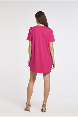 MAXY MAGLIA CON PLACCHETTE