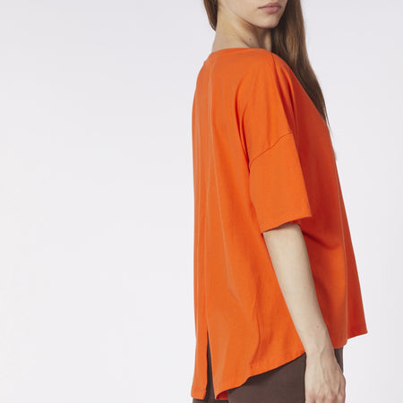 TSHIRT STAMPA E RICAMO BLOOM