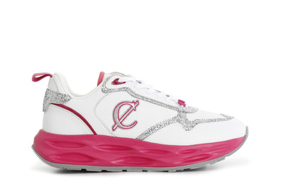 RUNNNG CON RIPORTI GLITTER E FONDO COLORATO