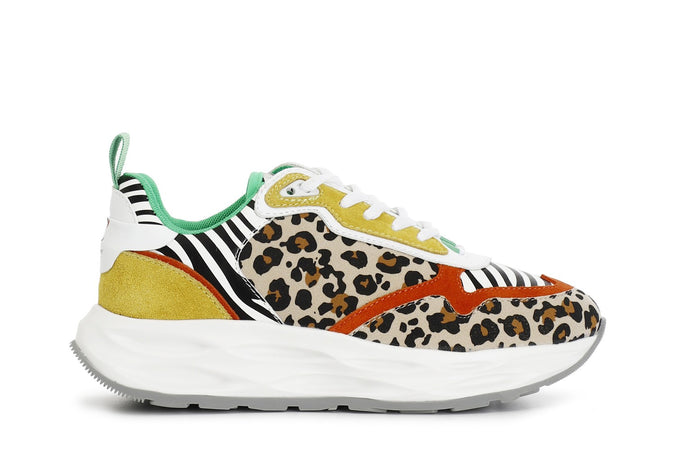 RUNNING CON RIPORTI ANIMALIER