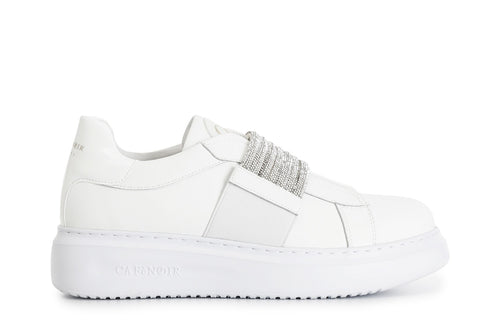 SNEAKERS CON FASCIA STRASS