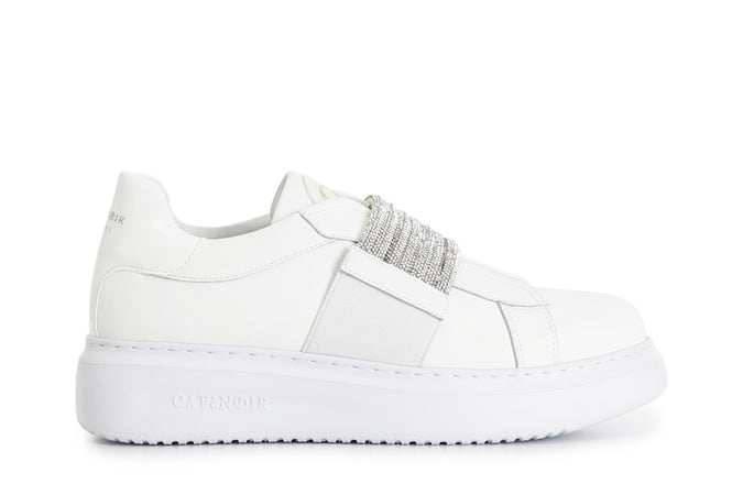 SNEAKERS CON FASCIA STRASS