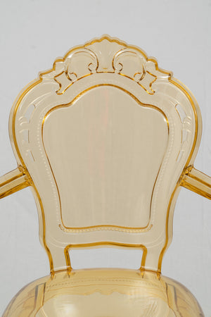 Biscottini Sedia da pranzo in policarbonato con braccioli