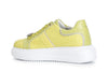 SNEAKERS IN RAFIA CON STRASS LATERALE EACCESSORI GIOIELLO LEVA E METTI