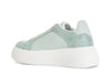 SLIPON IN PELLE SCAMOSCIATA LAMINATA CON RIPORTI GLITTER