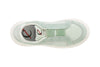 SLIPON IN PELLE SCAMOSCIATA LAMINATA CON RIPORTI GLITTER