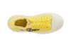 SNEAKER ALLACCIATA CON FRANGE AI BORDI E PATCH STRASS