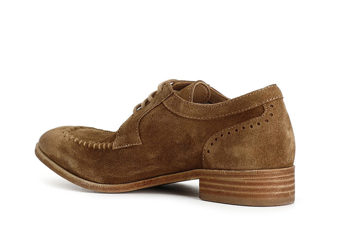 DERBY IN PELLE SCAMOSCIATA