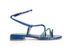 SANDALO SCHIAVA EFFETTO LAMINATO