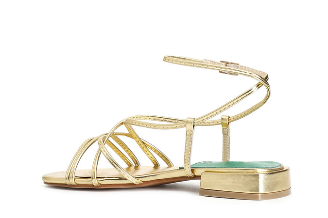 SANDALO SCHIAVA EFFETTO LAMINATO