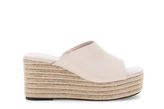 CIABATTA IN NAPPA CON ZEPPA STRASS