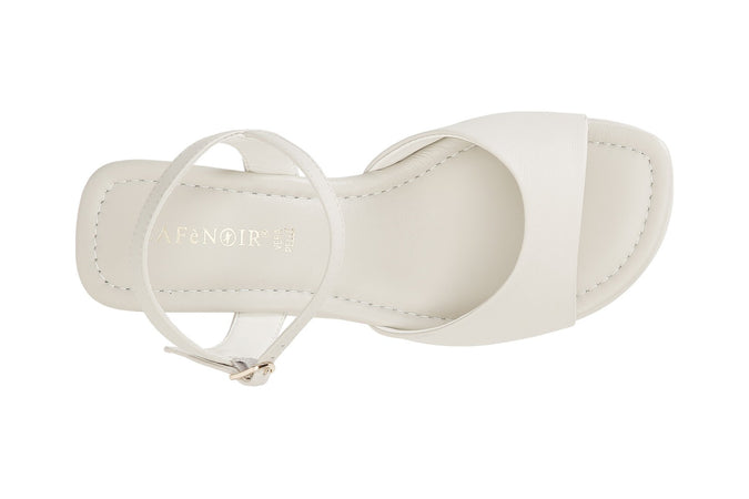 SANDALO IN NAPPA FASCIA + GILDA CON ZEPPA EFFETTO IMBOTTITO