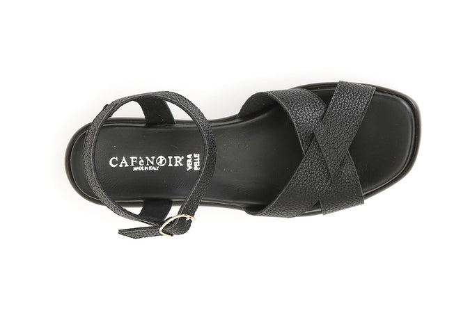 SANDALO INCROCIO SU FONDO ZEPPA