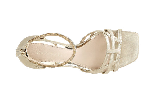 SANDALO TOPPONE CHIUSO LACCI STRASS ALLA CAVIGLIA