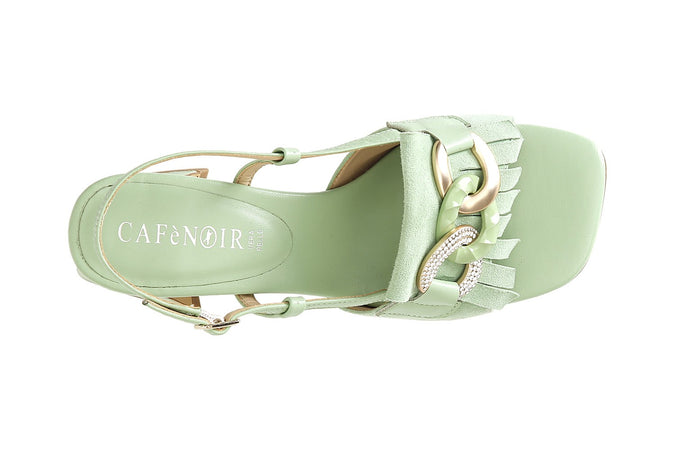 SANDALO FRANGIA IN CAMOSCIO E NAPPA CONCATENA