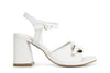 SANDALO IN PELLE CON ACCESSORIO