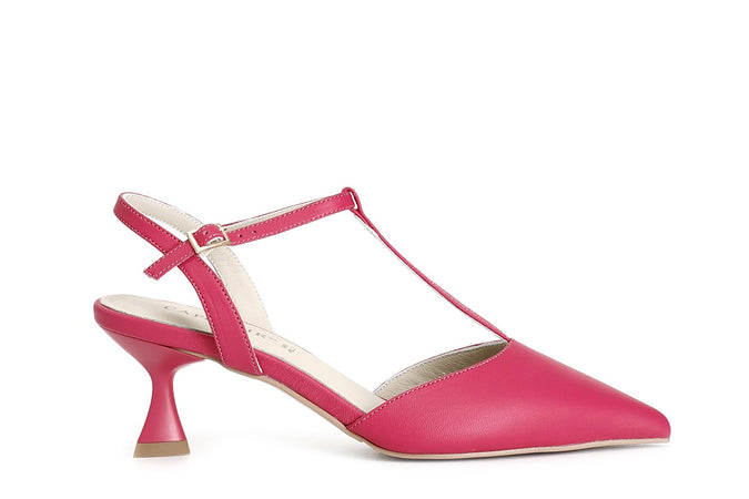 SANDALO CHIUSO SUL DAVANTI IN NAPPA