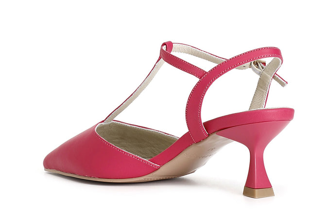 SANDALO CHIUSO SUL DAVANTI IN NAPPA