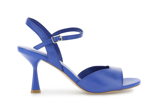 SANDALO FASCIA + GILDA IN PELLE T. H.70MM FORMA TONDA