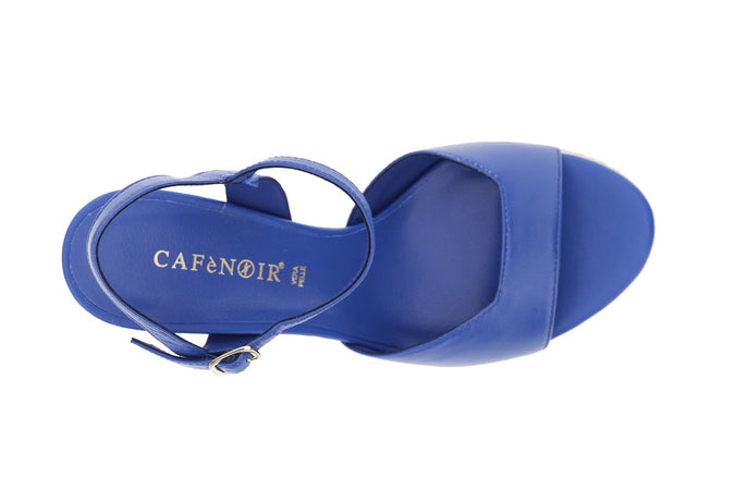 SANDALO FASCIA + GILDA IN PELLE T. H.70MM FORMA TONDA