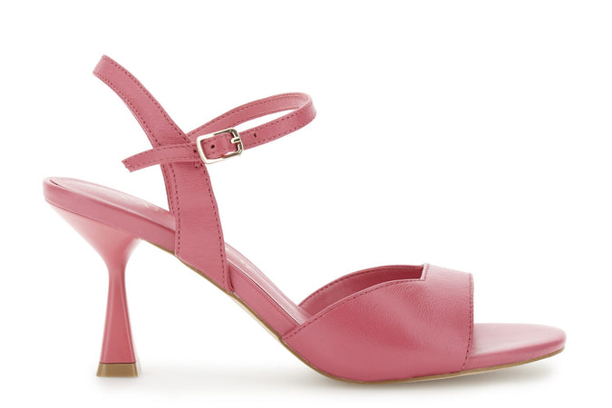 SANDALO FASCIA + GILDA IN PELLE T. H.70MM FORMA TONDA