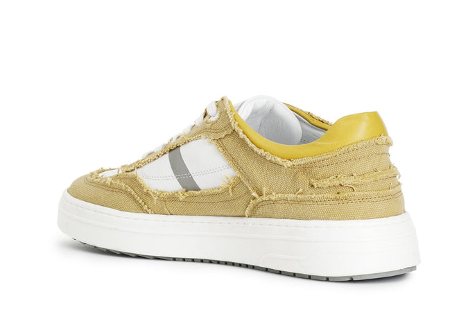 SNEAKERS UOMO IN TESSUTO CON SUOLA A CASSETTA