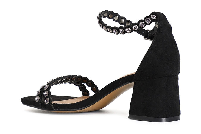 SANDALO TOPPONE CHIUSO CON STRASS