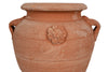 Biscottini Vaso Biscottini Orcino Terracotta Galestro Antigeliva Fatto a Mano 16x20 Italy