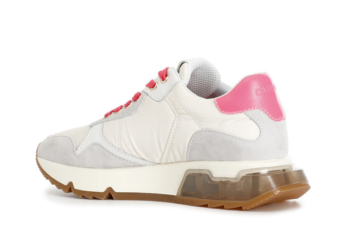 RUNNING IN NYLON E PELLE SCAMOSCIATA