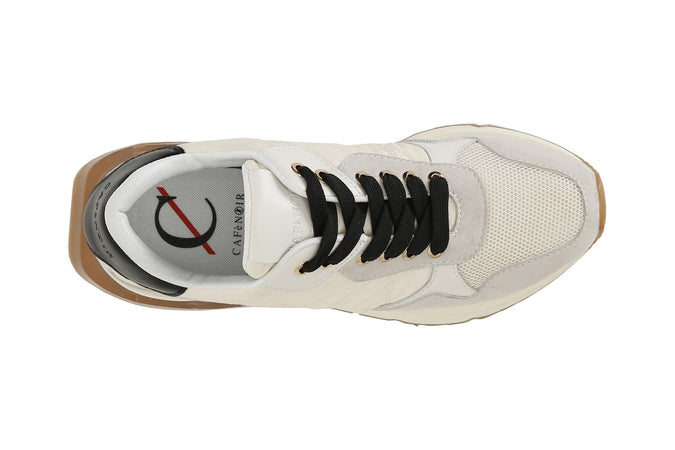 RUNNING IN NYLON E PELLE SCAMOSCIATA