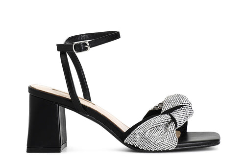 SANDALO CON NODO STRASS