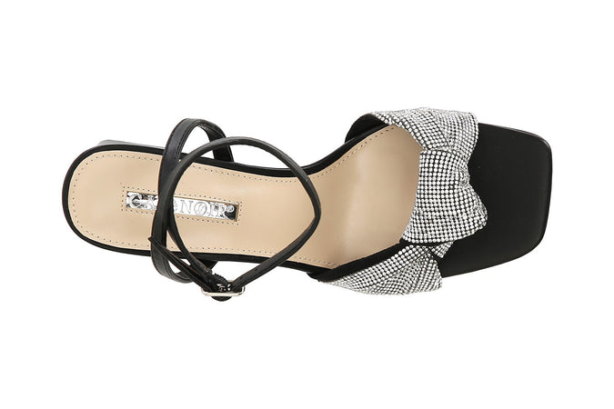 SANDALO CON NODO STRASS