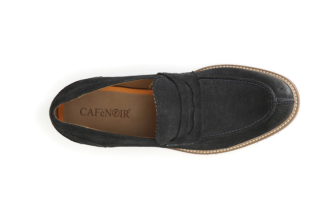 MOCASSINO IN PELLE SCAMOSCIATA