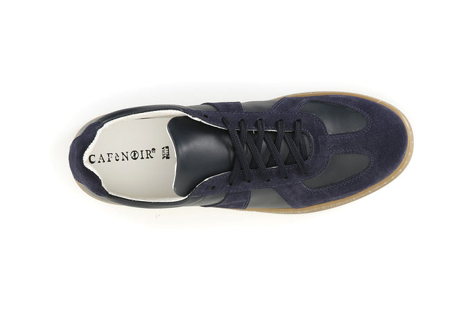 SNEAKERS IN PELLE E SCAMOSCIATO