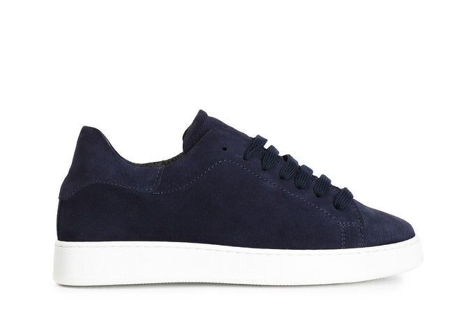 SNEAKERS IN PELLE SCAMOSCIATA