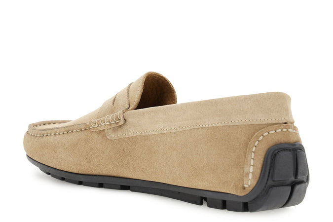 MOCASSINO IN PELLE SCAMOSCIATA