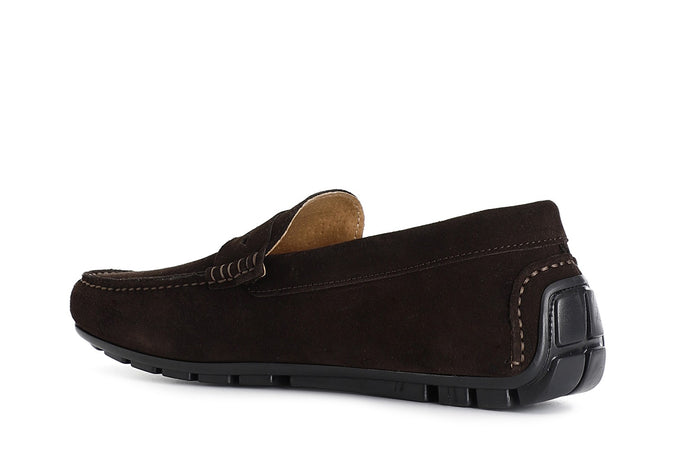 MOCASSINO IN PELLE SCAMOSCIATA