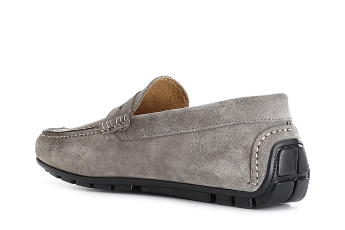 MOCASSINO IN PELLE SCAMOSCIATA