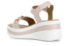 SANDALO IN NAPPA CON ACCESSORIO STRASS