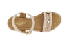 SANDALO IN NAPPA CON ACCESSORIO STRASS
