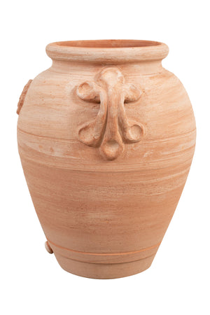 Biscottini Biscottini Orcio Terracotta Galestro Toscano Fatto a Mano 46x40x56 Arredo