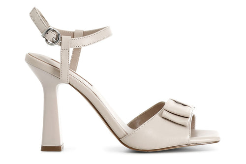 SANDALO IN PELLE CON FIOCCO