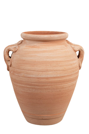 Biscottini Biscottini Orcio Terracotta Galestro Toscano Fatto a Mano 46x40x56 Arredo