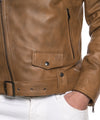 Chiodo Tre Tasche - Chiodo Uomo Cuoio in vera pelle