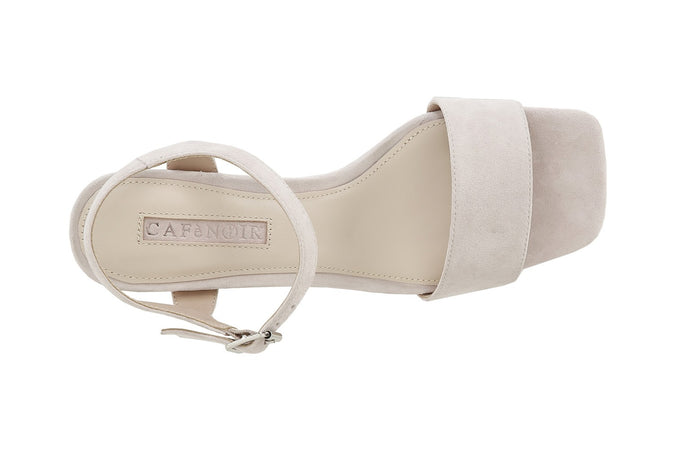 SANDALO GILDA IN PELLE SCAMOSCIATA