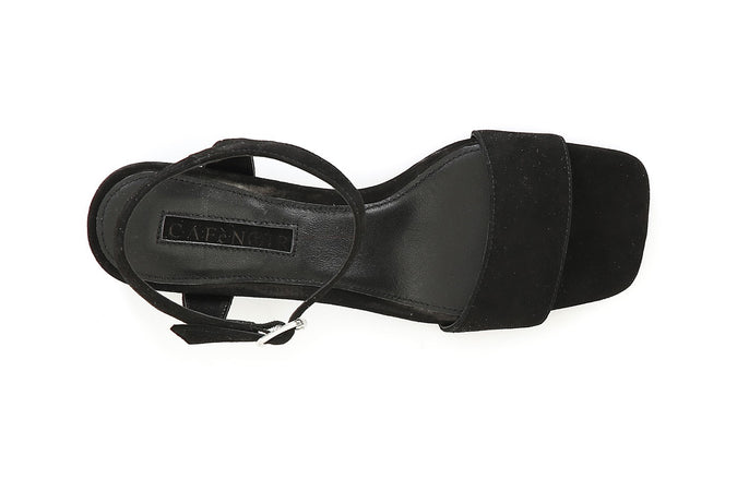 SANDALO GILDA IN PELLE SCAMOSCIATA