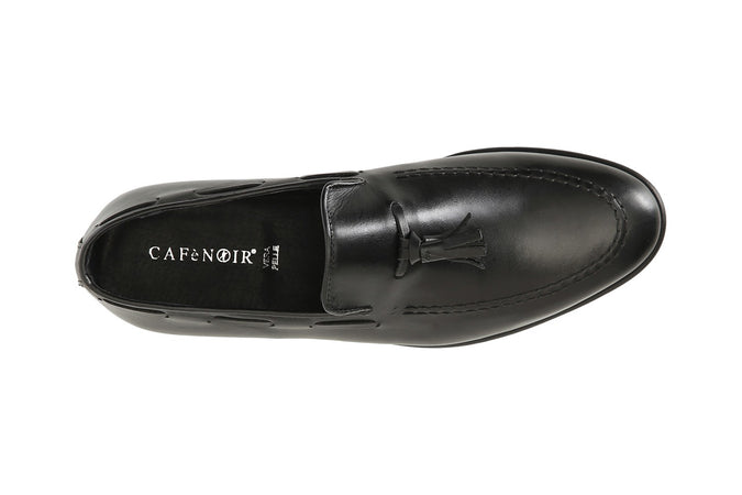 MOCASSINO NAPPINE IN PELLE CON SUOLA CUOIO